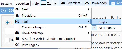 spotnet language